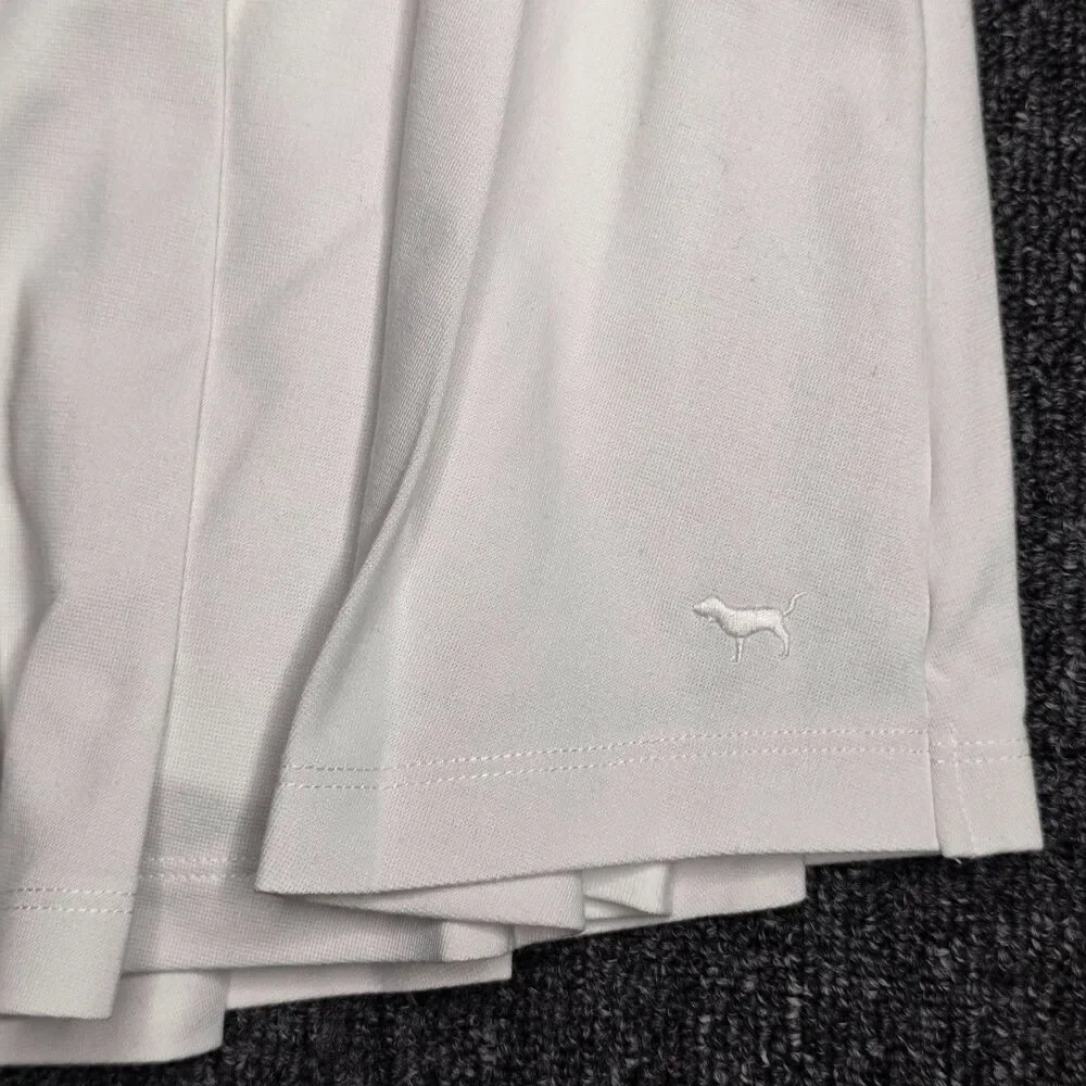 PINK Victoria’s Secret Women’s Skort Size L White Pleated Tennis Stretch
